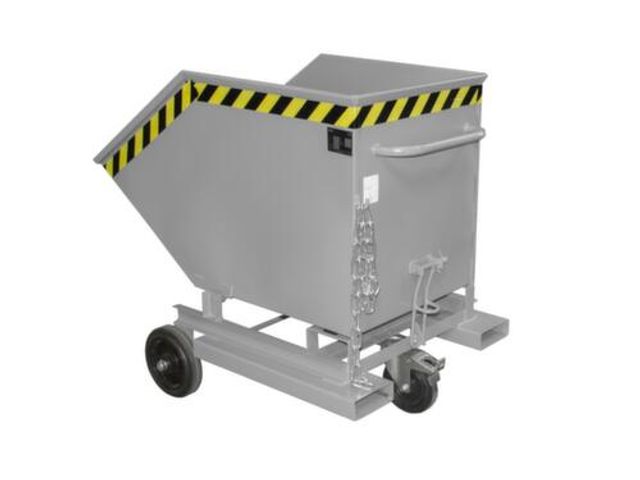Containerwagen KW-ET 400, gelakt, Muisgrijs