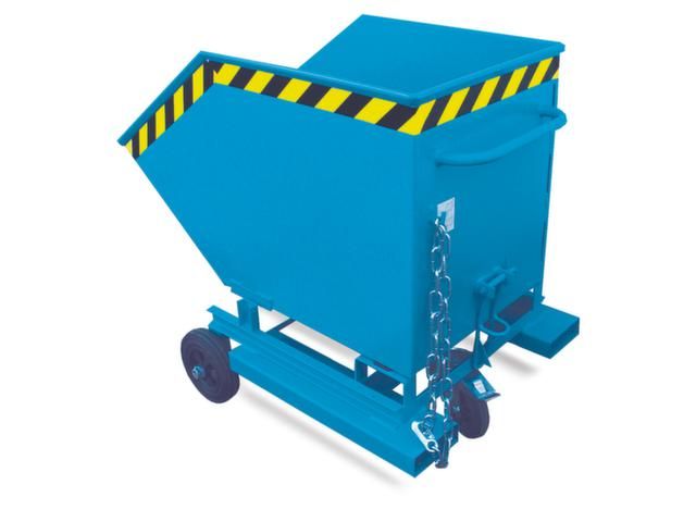 Containerwagen KW-ET 600, gelakt, Lichtblauw