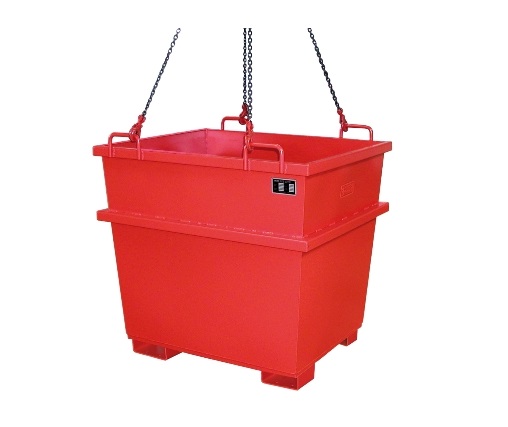 Traverse voor universele-container UCT, gelakt, Vuurrood