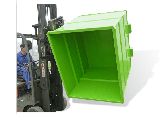 Bak Voor Rotator Met Deksel (Polyethyleen)
