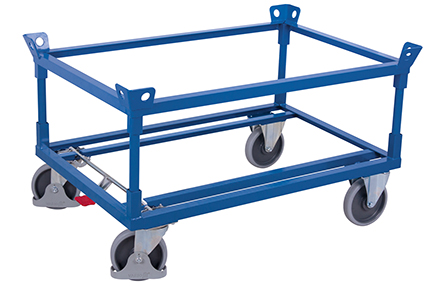 onderstel voor palletten met 2 stalen hoekframes - Variofit