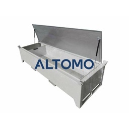 [4422-08-0000-7] TL-buizen-box AL-D 200, aluminium