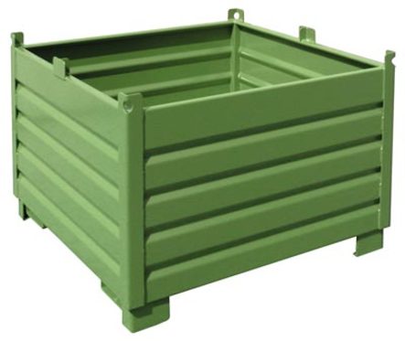 [4511-02-0000-4] Verzamelcontainer-System SBS 1000, gelakt, Resedagroen