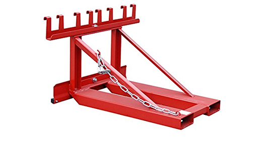 [4496-06-0000-2] Afvalcontainer-Heffer MH-II, gelakt, Vuurrood