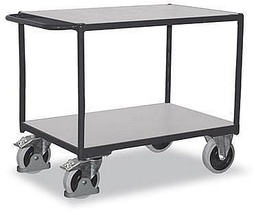 [sw-500.562] ESD Heavy-duty tafelwagen met 2 laadvlakken