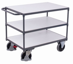 [sw-600.662] ESD tafelwagen voor zwaar gebruik met 3 laadvlakken