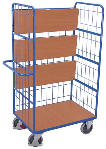 Hoge etagewagen met opklapbare schappen - Variofit