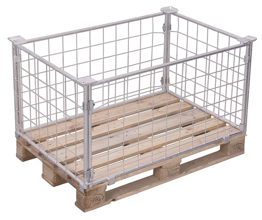 opzetwanden voor palletten Type 62, verzinkt - Variofit