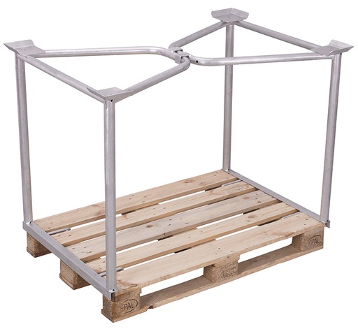 [vpa-080.007] opzetwanden voor palletten Type 65, gegalvaniseerd - Variofit