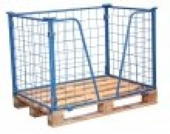 [vpa-100.020] opzetwanden voor palletten Type 63, gegalvaniseerd - Variofit