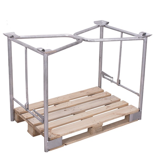[vpa-100.306] opzetwanden voor palletten Type 65K, verzinkt - Variofit