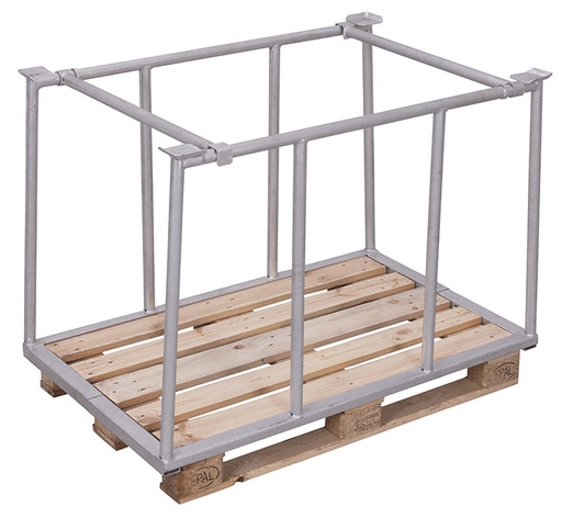 opzetwanden voor palletten Type 75, verzinkt - Variofit