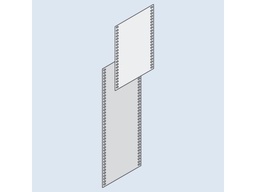 [Z405100] Bekledingspanelen, verzinkt, Z 405100 - 525 x 1000mm 